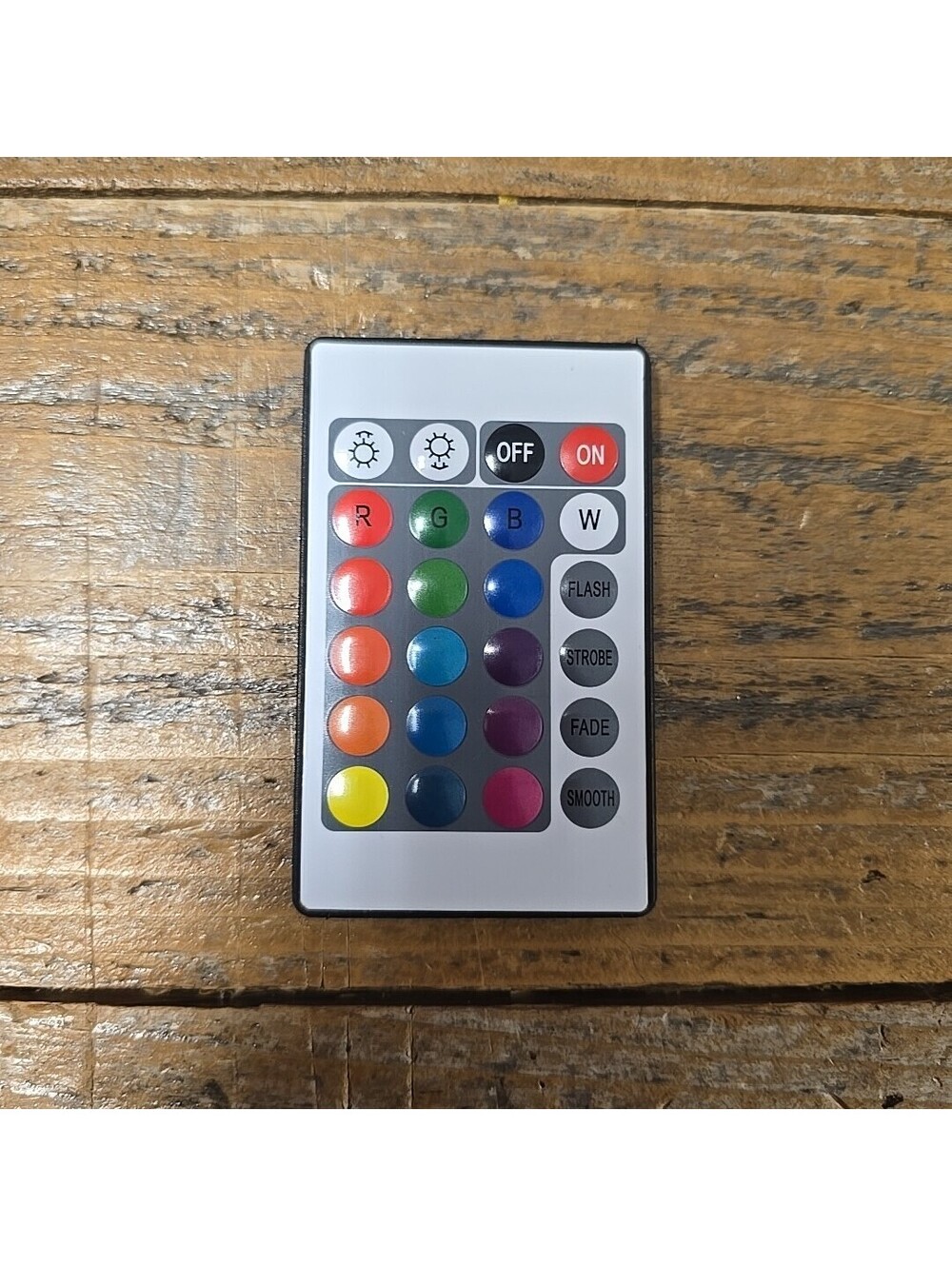 Unbranded 24-Key / Button RGBW Multi-Color LED Light Replacement Remote Control